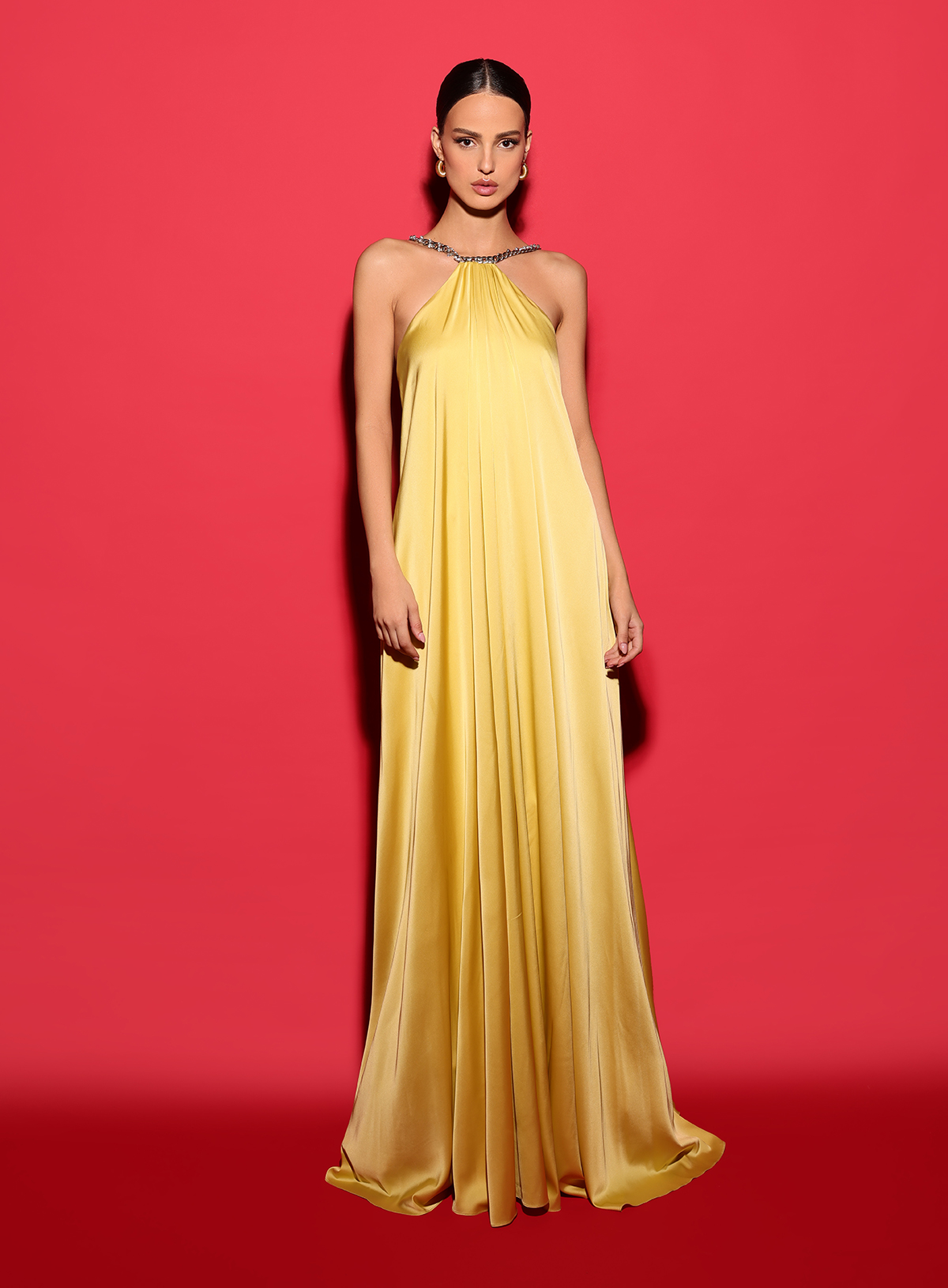 Picture of YELLOW PAULINE DRESS