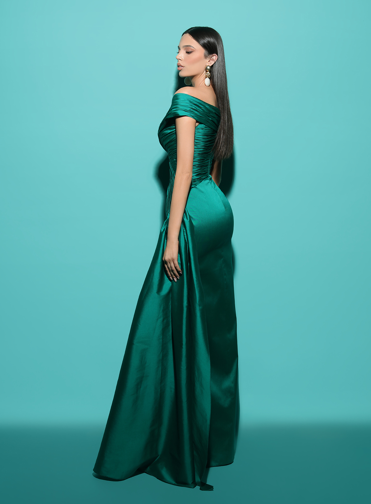 Picture of GREEN GRANT DRESS